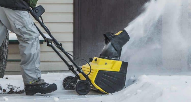 Dewalt battery powered snow blower best sale