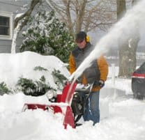 SnowBlower In Action